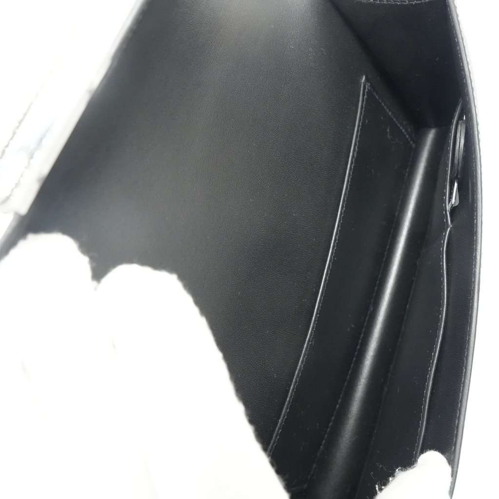 Hermès Constance 1-Elan Epsom Noir Black Leather Very good - Model View