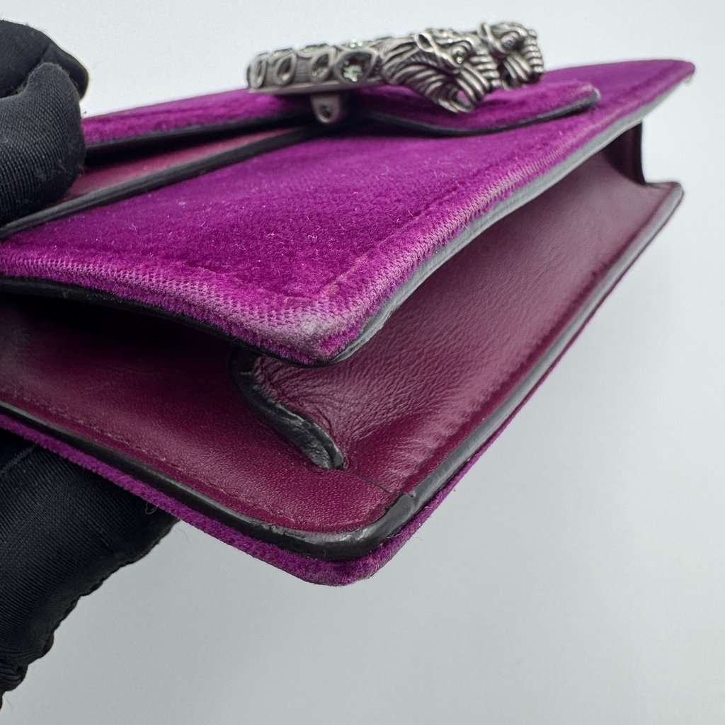 Gucci Dionysus Purple Leather Fair - Inside View
