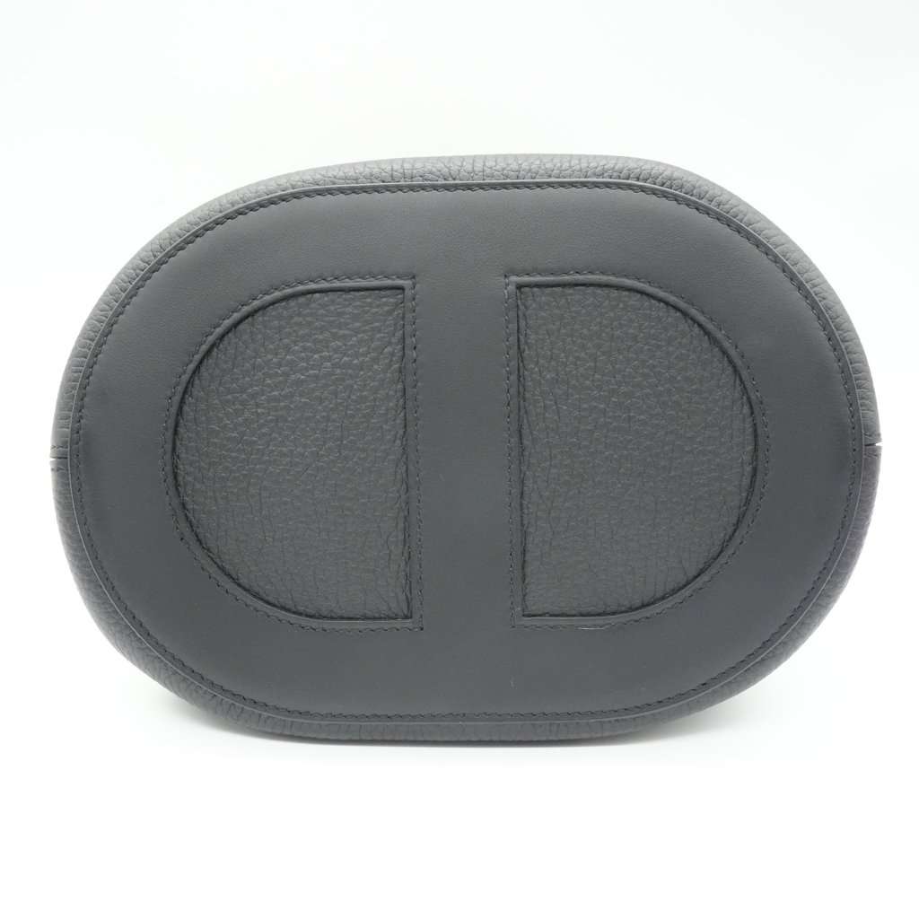 Hermès In The Loop 23 Black Leather Good - Inside View