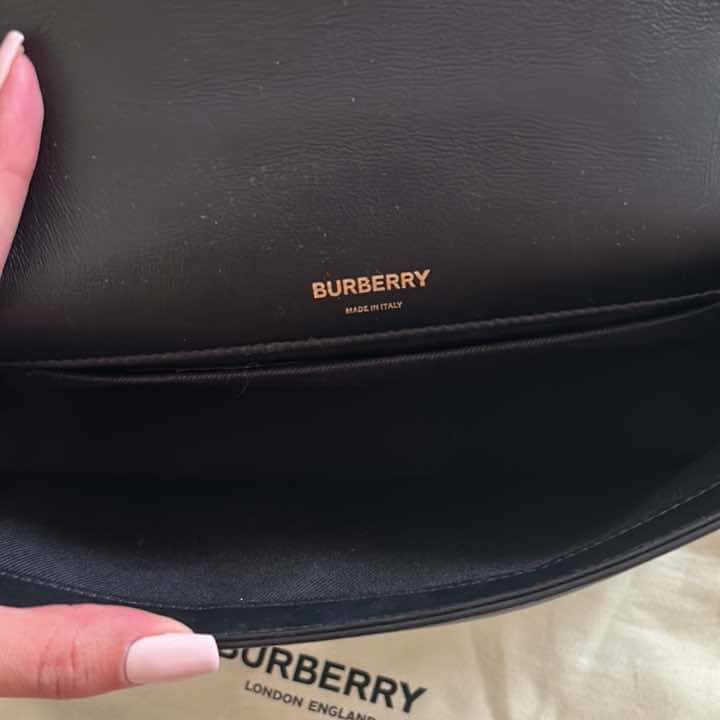 Burberry Lola Black Leather Gold Very good - Inside View