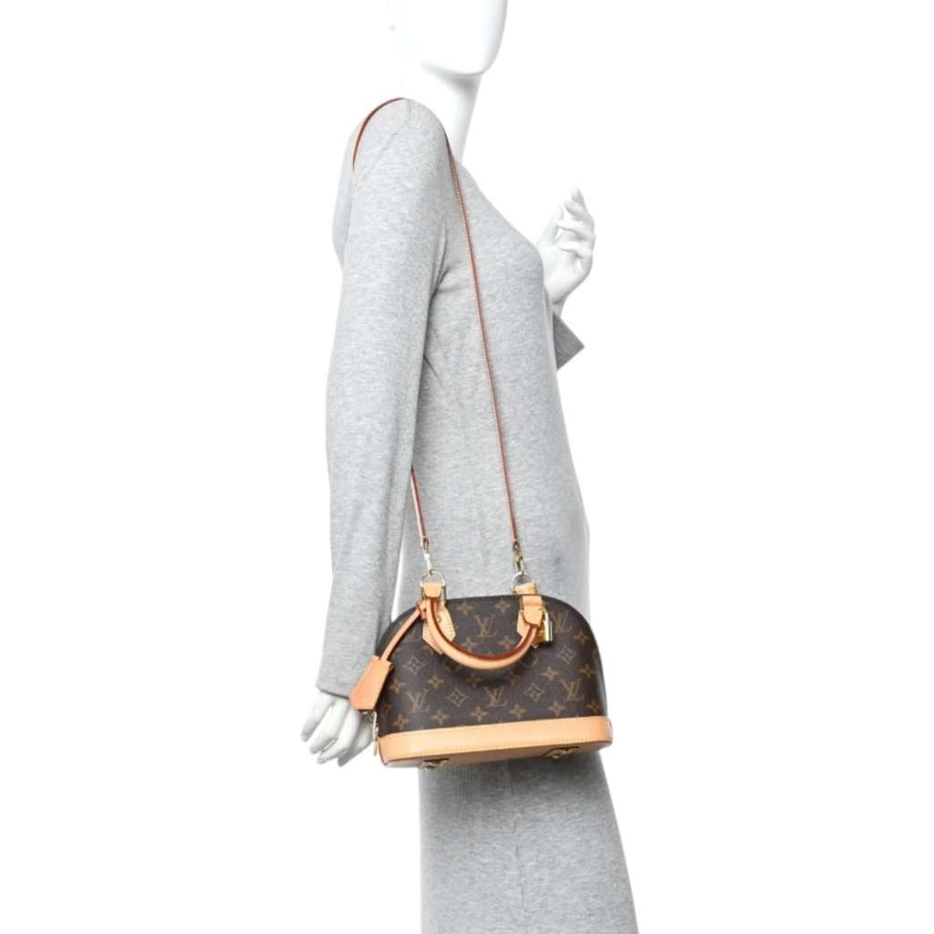 Louis Vuitton Alma Beige Leather Very good - Back View