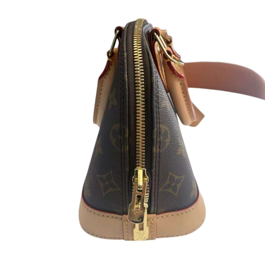 Louis Vuitton Alma Beige Leather Very good - Box View