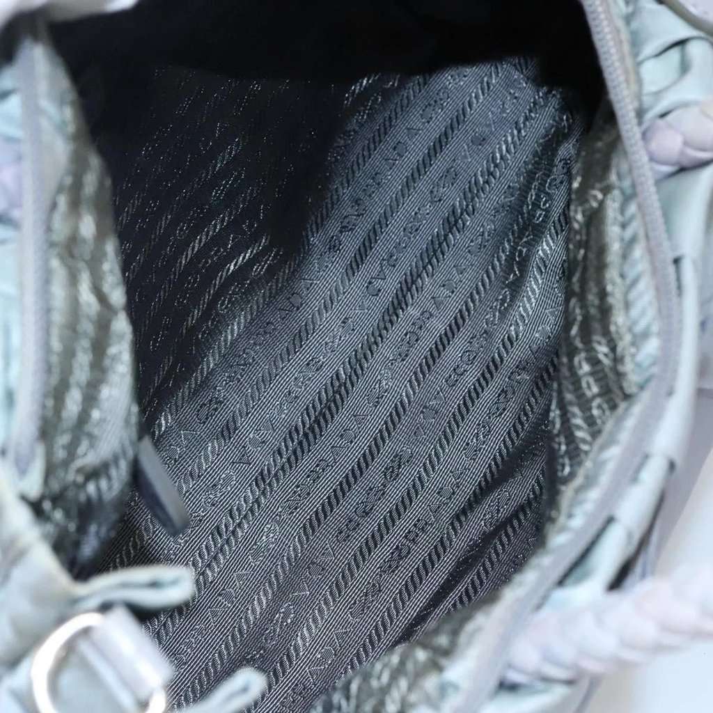 Prada Handbag Grey Good - Model View