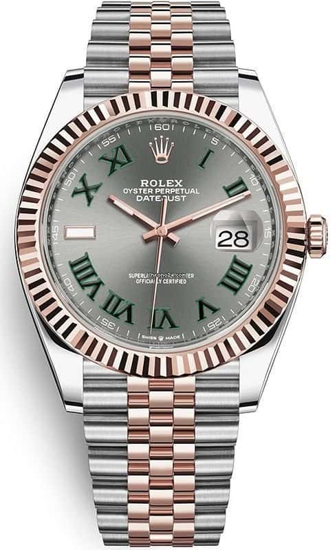 Rolex Datejust 41 Pink Never worn - Box View