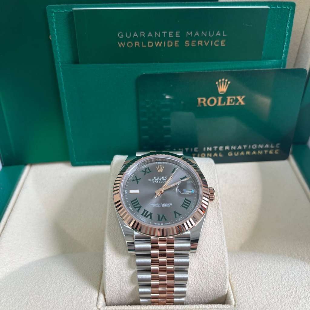 Rolex Datejust 41 Pink Never worn - Model View