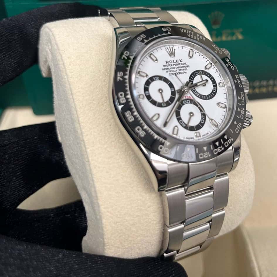 Rolex Daytona 40mm White Never worn - Box View