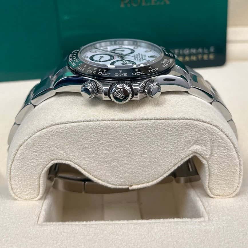 Rolex Daytona 40mm White Never worn - Back View