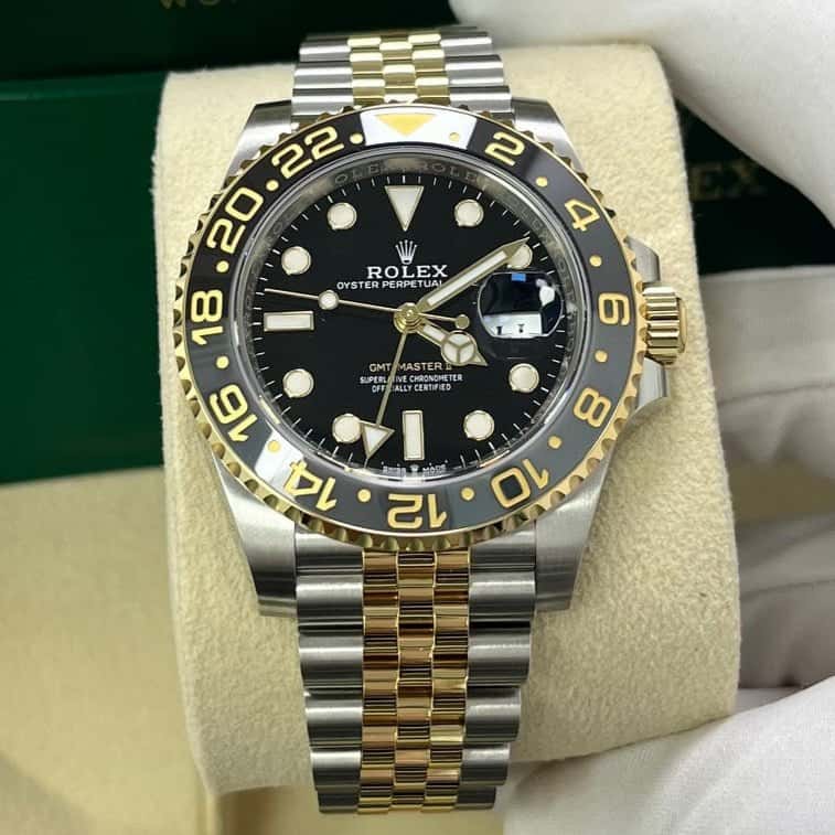 Rolex GMT-Master II 40mm Black Never worn - Box View