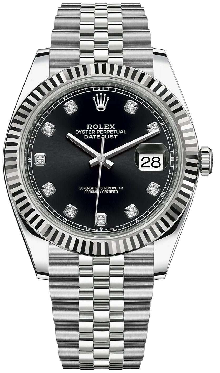 Rolex Datejust 41 Silver Never worn - Box View