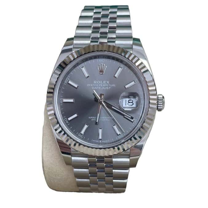 Rolex Datejust 41 White Never worn - Front View