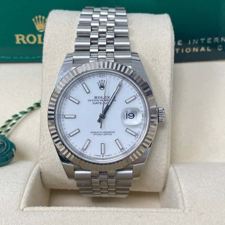 Rolex Datejust 41 White Never worn - Model View
