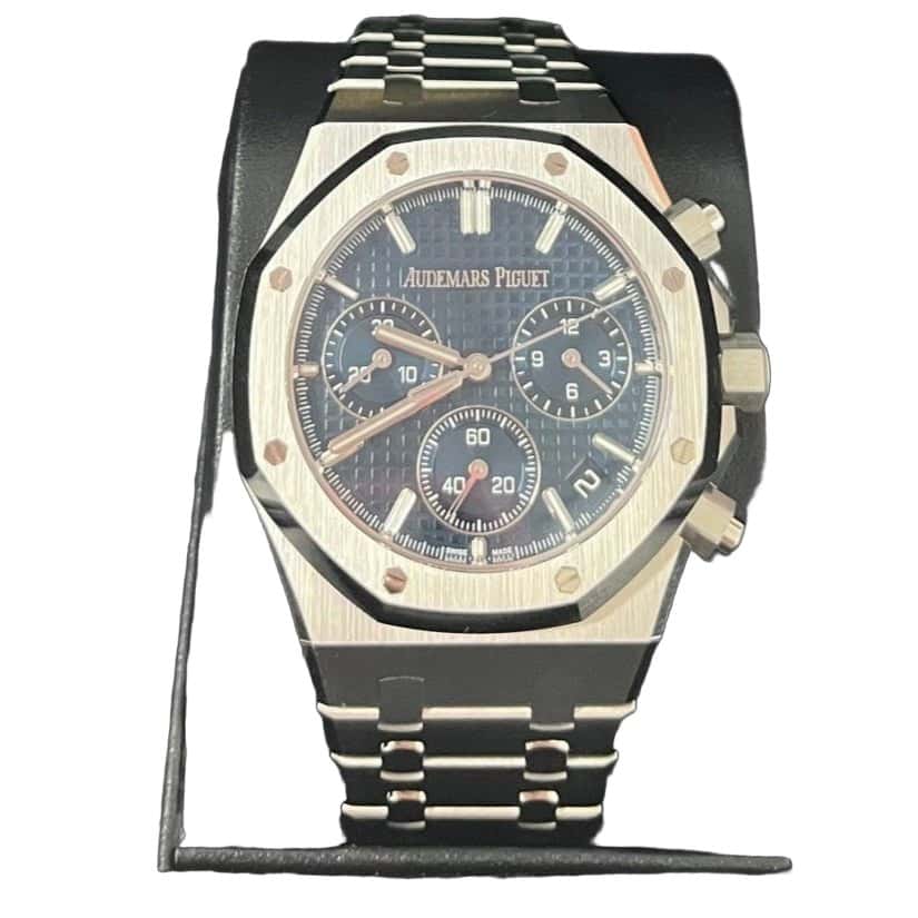 Audemars Piguet Royal Oak Chronograph 41mm Blue Never worn - Front View