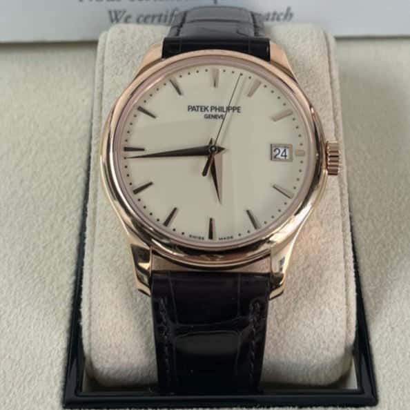 Patek Philippe Calatrava 39mm Red Never worn - Inside View
