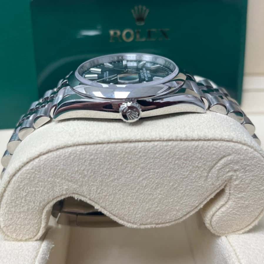 Rolex Datejust 36 Green Never worn - Back View