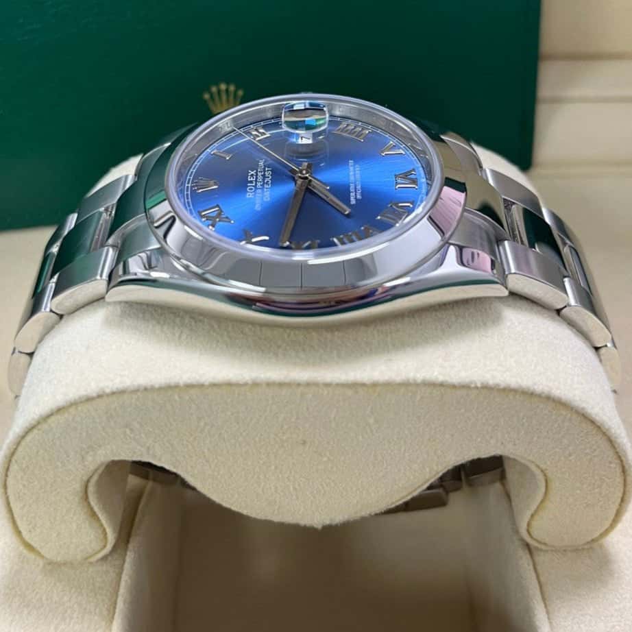 Rolex Datejust 41 Blue Never worn - Back View