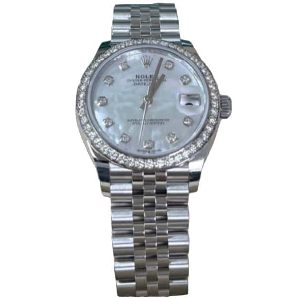 Rolex Datejust 31 Silver Never worn - Front View