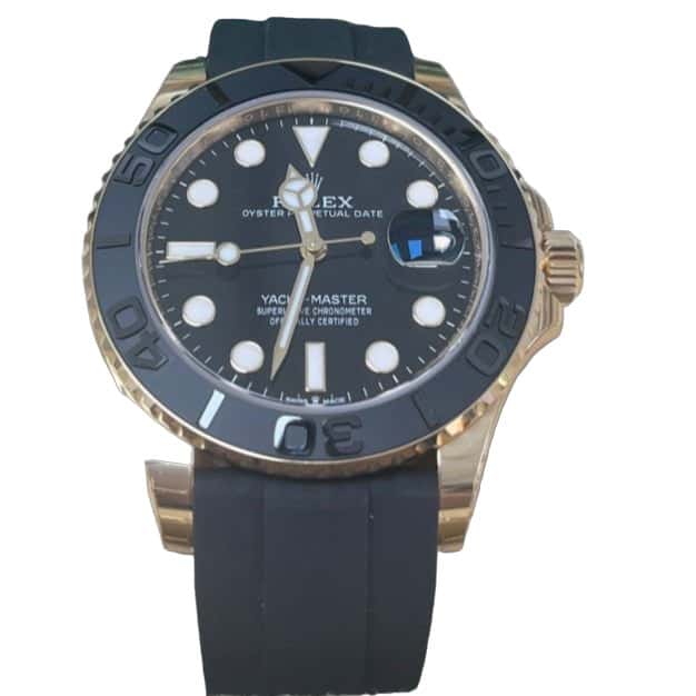 Rolex Yacht-Master 42mm Black Never worn - Front View