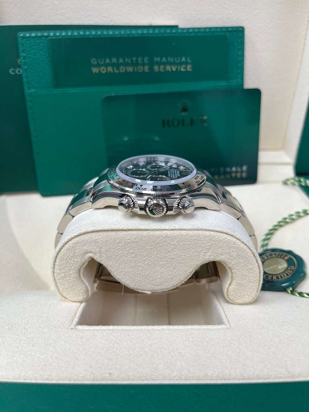 Rolex Daytona 40mm Silver Never worn - Back View