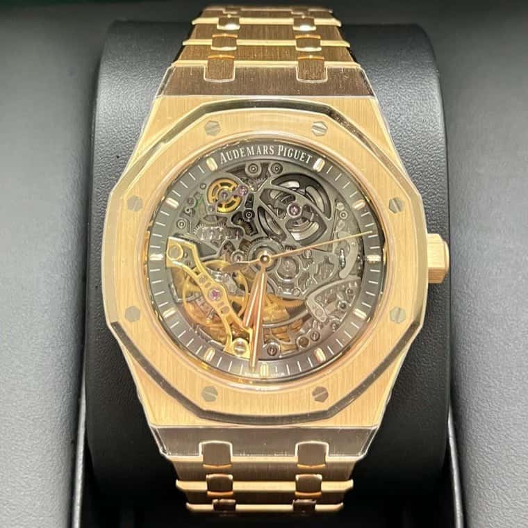 Audemars Piguet Royal Oak 41mm Pink Never worn - Inside View