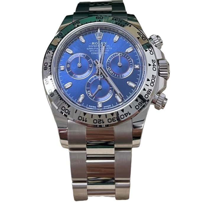 Rolex Daytona 40mm Blue Never worn - Front View