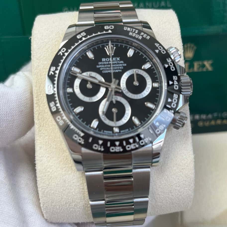 Rolex Daytona 40mm Black Never worn - Back View