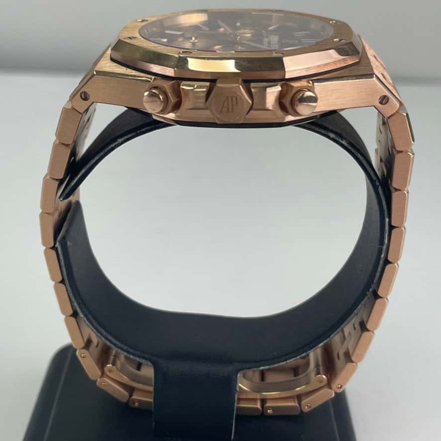 Audemars Piguet Royal Oak Selfwinding Chronograph 41mm Pink Never worn - Box View