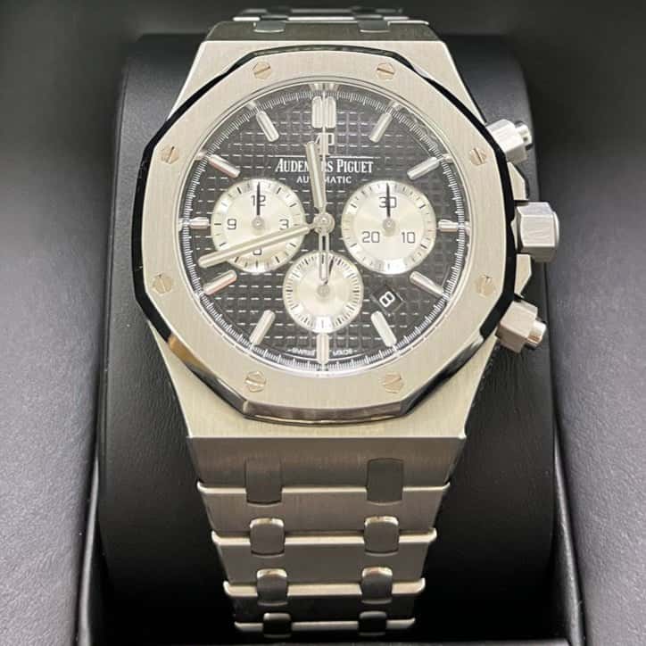 Audemars Piguet Royal Oak Selfwinding Chronograph 41mm Black Never worn - Back View