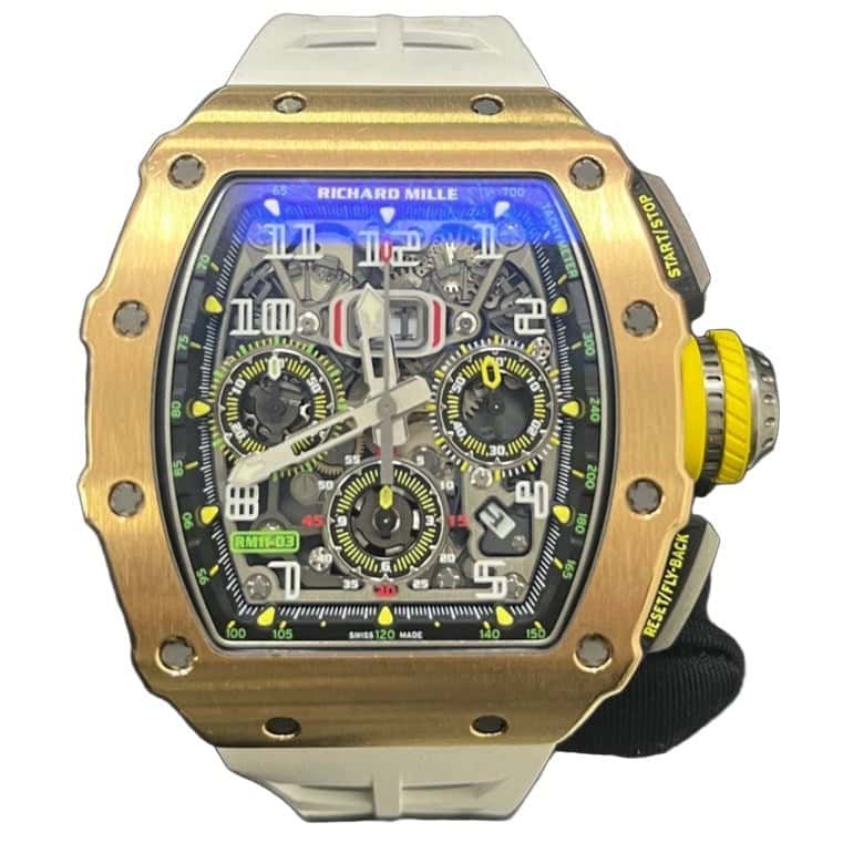 Richard Mille RM 11-03 RG/TI MultiColor Never worn - Front View