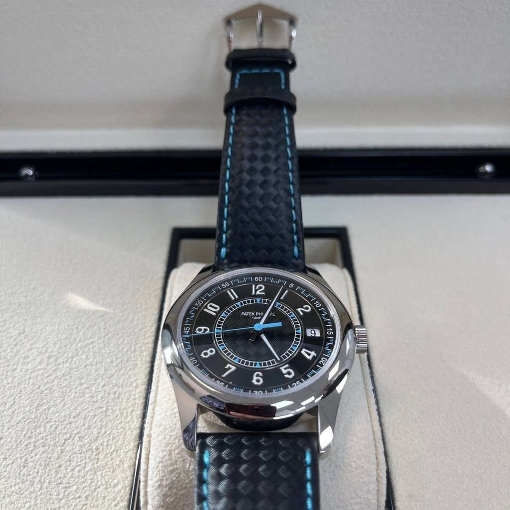 Patek Philippe Calatrava 40mm Blue Never worn - Box View
