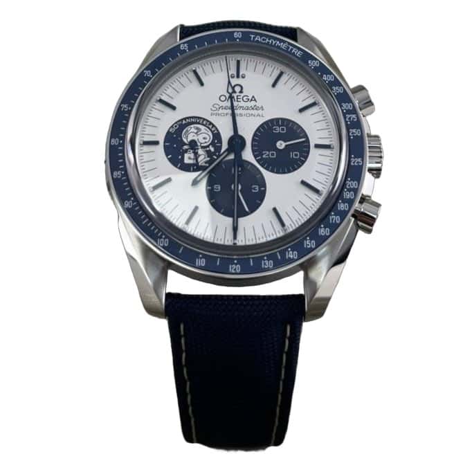 Omega Speedmaster 42mm Silver Never worn - Front View