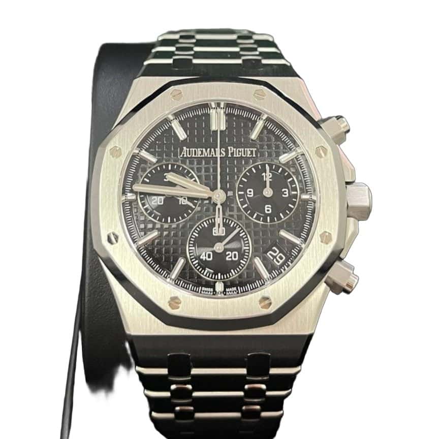 Audemars Piguet Royal Oak Selfwinding Chronograph 41mm Black Never worn - Front View