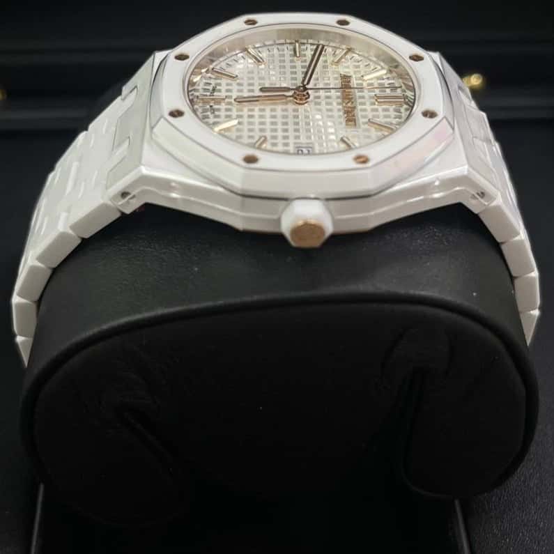 Audemars Piguet Royal Oak Selfwinding 34mm White Never worn - Back View