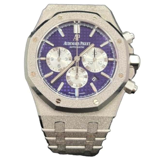 Audemars Piguet Royal Oak Selfwinding Chronograph 41mm White Never worn - Front View