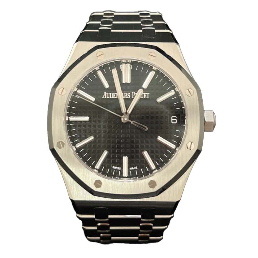 Audemars Piguet Royal Oak Selfwinding 41mm Black Never worn - Front View