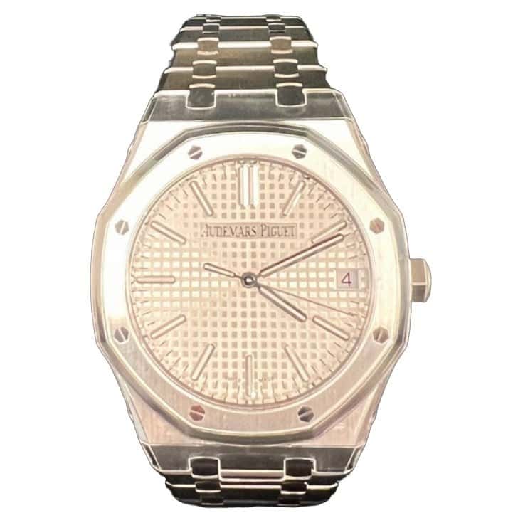 Audemars Piguet ROYAL OAK SELFWINDING 41mm White Never worn - Front View