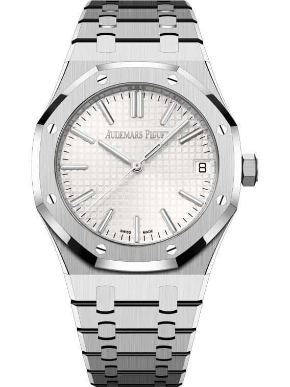 Audemars Piguet ROYAL OAK SELFWINDING 41mm White Never worn - Box View