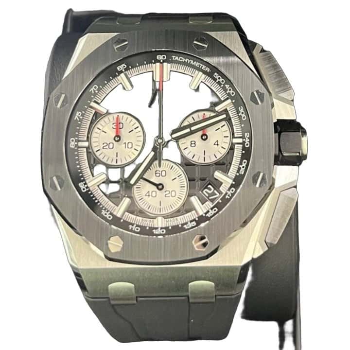 Audemars Piguet Royal Oak Offshore Selfwinding Chronograph 43mm MultiColor Never worn - Front View