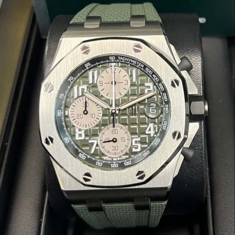 Audemars Piguet ROYAL OAK OFFSHORE SELFWINDING CHRONOGRAPH 42mm MultiColor Never worn - Inside View