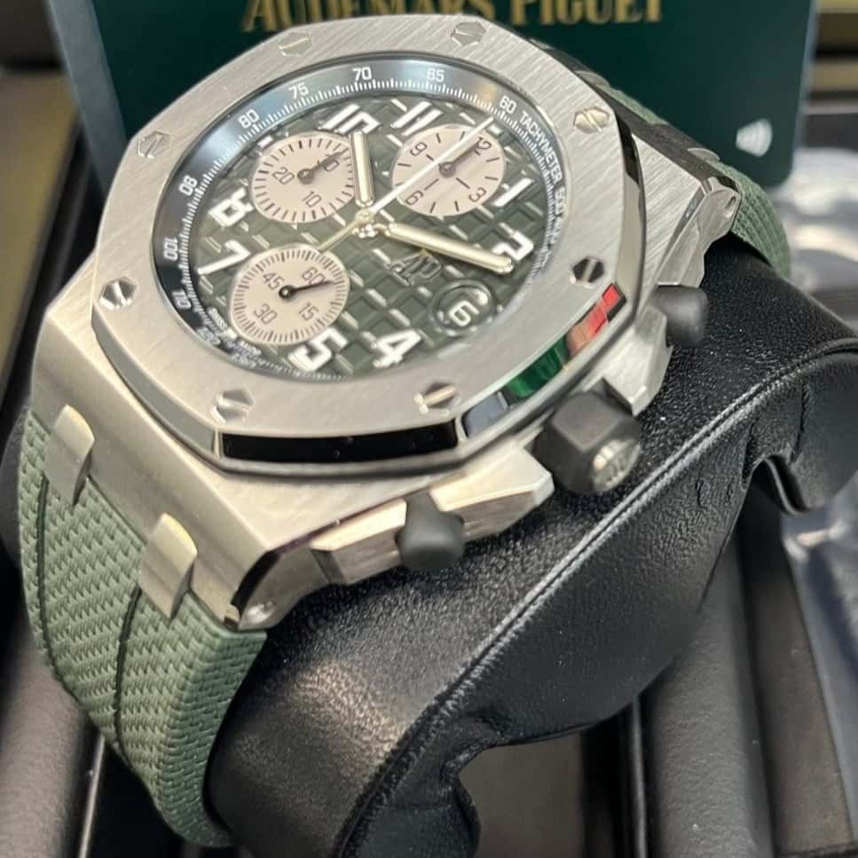 Audemars Piguet ROYAL OAK OFFSHORE SELFWINDING CHRONOGRAPH 42mm MultiColor Never worn - Box View