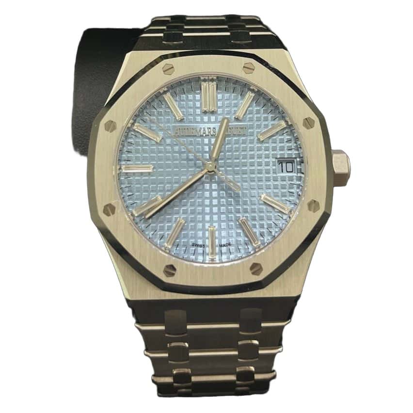 Audemars Piguet Royal Oak 41mm Blue Never worn - Front View