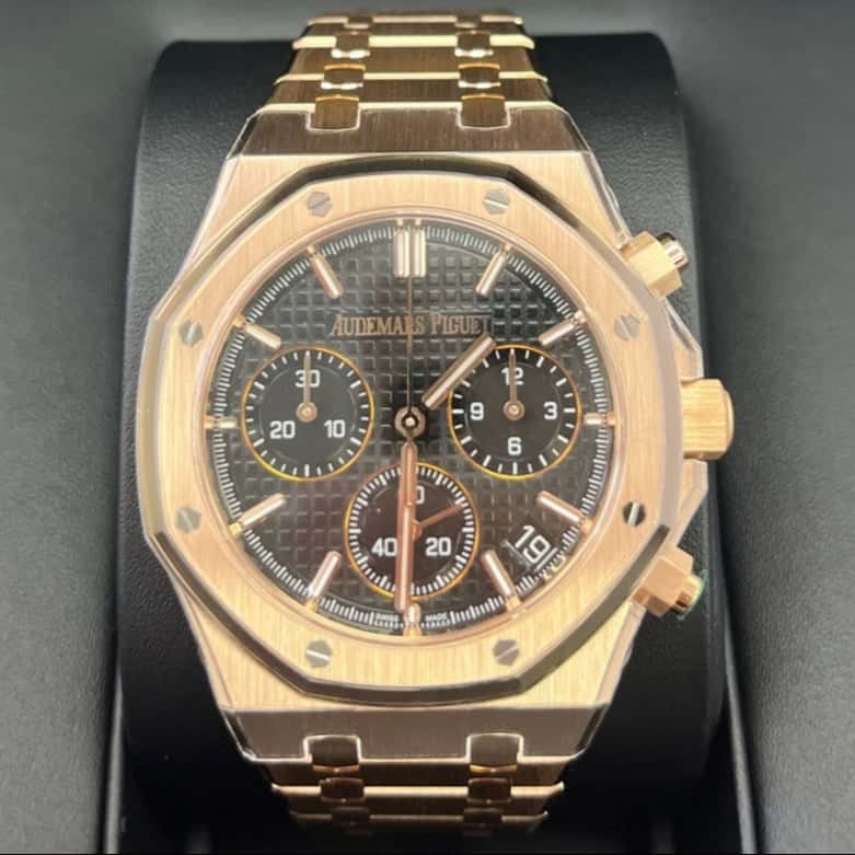 Audemars Piguet Royal Oak Chronograph 41mm Black Never worn - Inside View