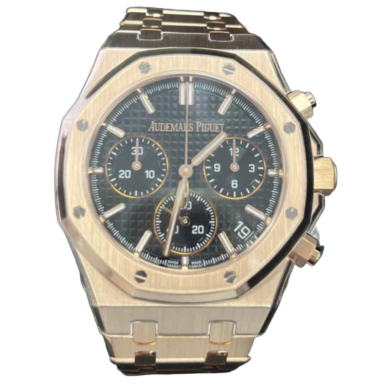 Audemars Piguet Royal Oak Chronograph 41mm Black Never worn - Front View