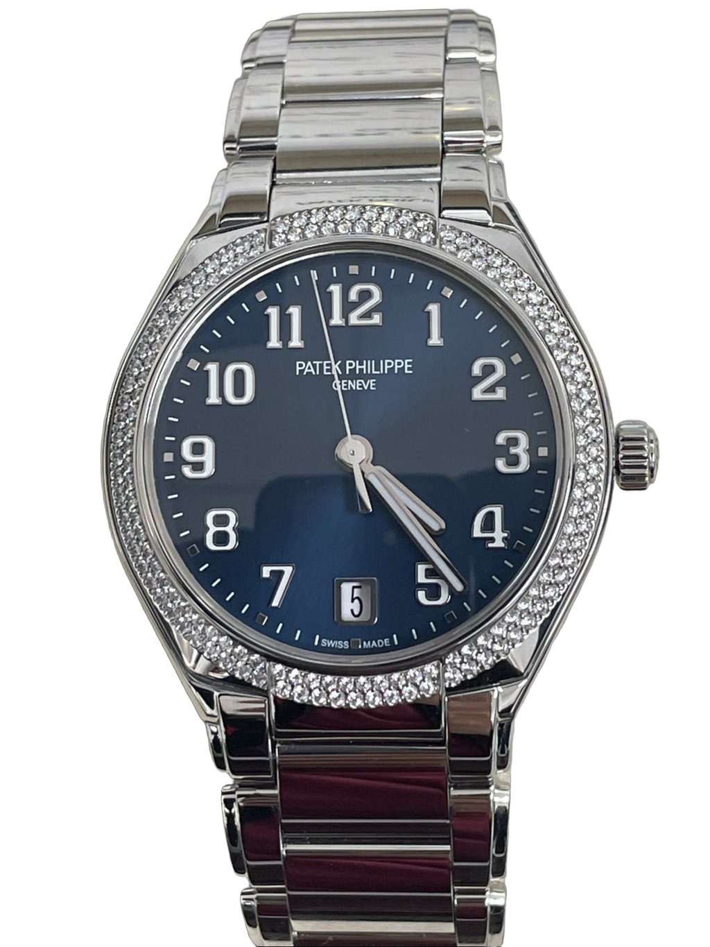 Patek Philippe Twenty~4 36mm Blue Never worn - Front View