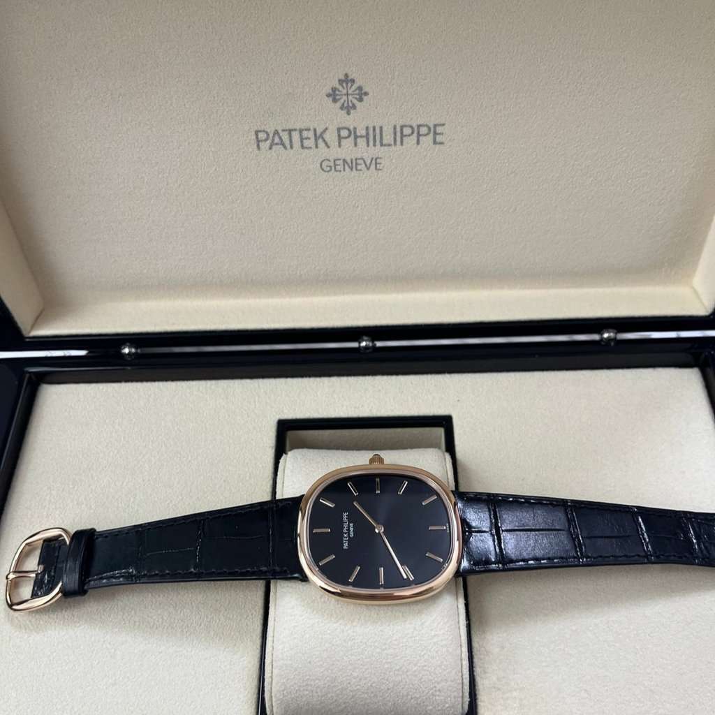 Patek Philippe Golden Ellipse Gold Never worn - Box View