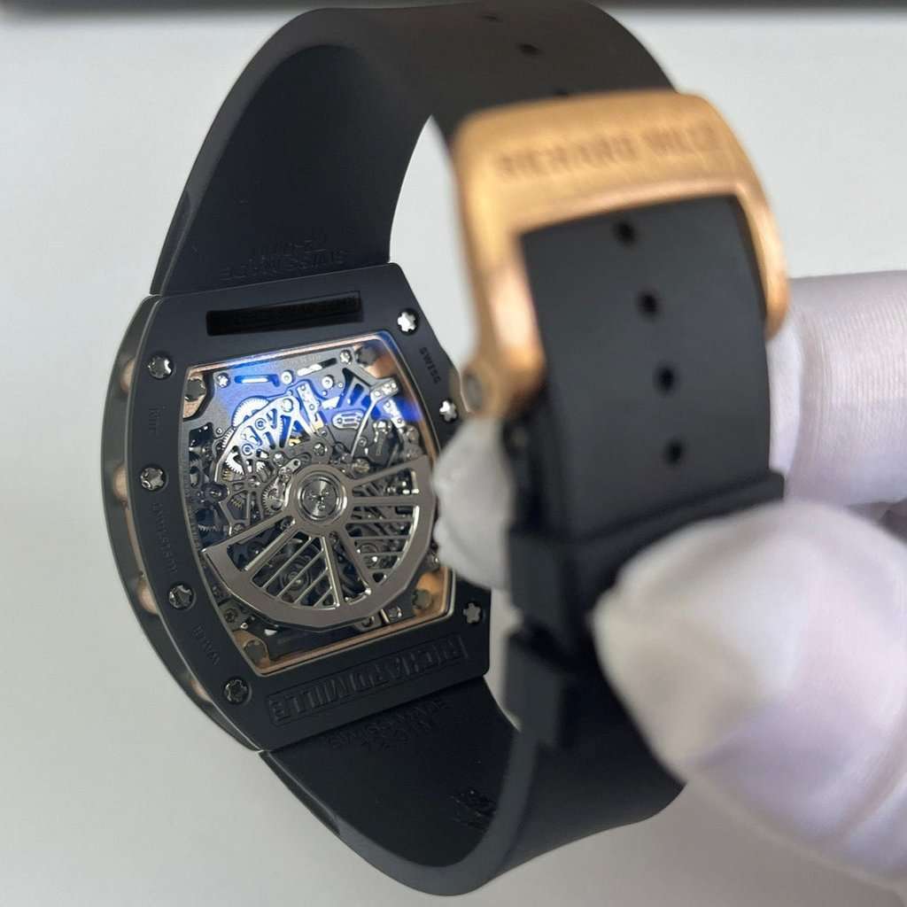 Richard Mille RM72-01 Automatic Winding Lifestyle Flyback Chronograph Black Ceramic Black Never worn - Back View