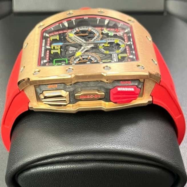 Richard Mille RM 65-01 Automatic Chronograph Full Rose Gold Pink Never worn - Model View