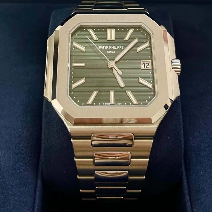 Patek Philippe Cubitus Green Dial 5821/1A 45mm Green Never worn - Back View