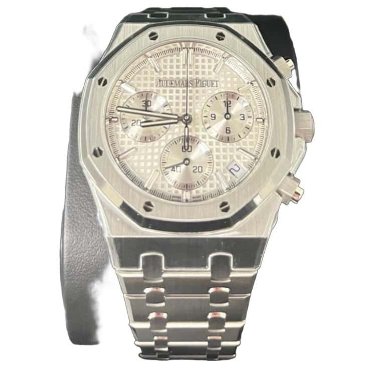 Audemars Piguet ROYAL OAK SELFWINDING CHRONOGRAPH 41mm White Never worn - Front View