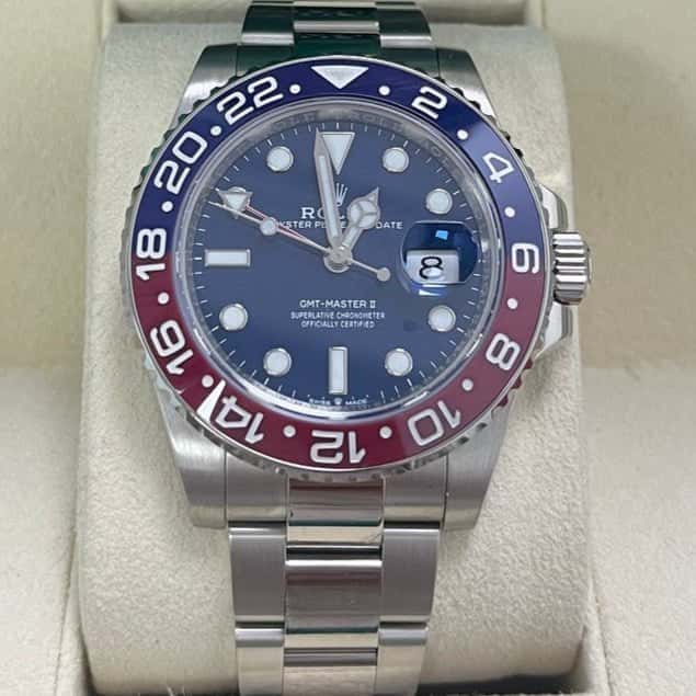 Rolex GMT-Master II 40mm Blue Never worn - Inside View