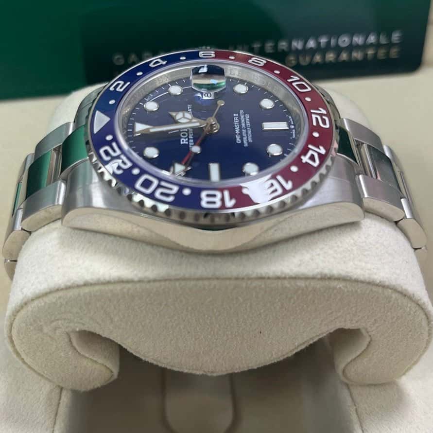 Rolex GMT-Master II 40mm Blue Never worn - Back View